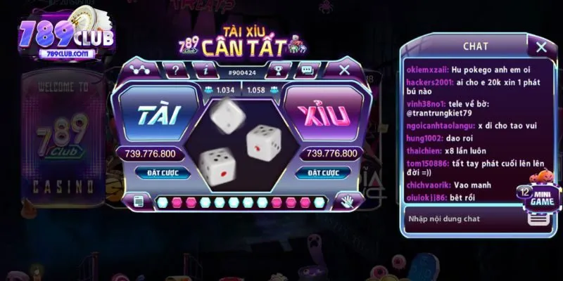 Cược Tài Xỉu Tại Cổng Game 789Club 2024 Rinh Thưởng 88K