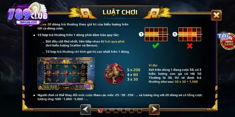 Giới thiệu về luật chơi nổ hũ sơn tinh thủy tinh cơ bản